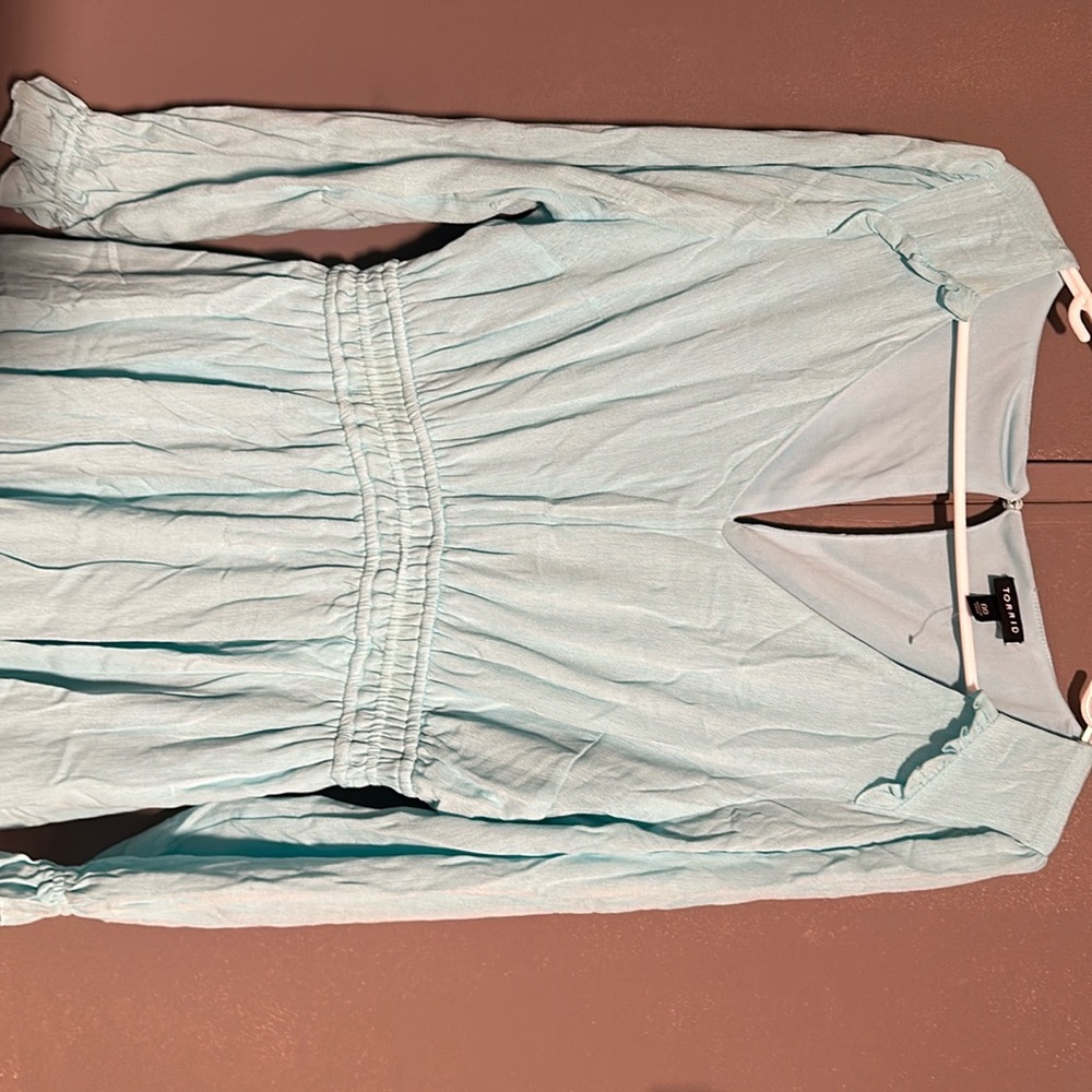 Torrid blue dress